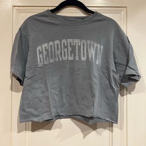 Georgetown Cropped Tee